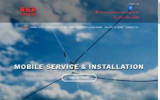 Waco Auto Glass Center, Inc. of Robinson website