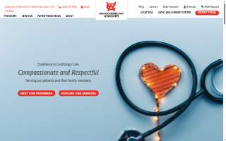 Waco Cardiology Associates website
