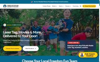 Freedom Fun USA website
