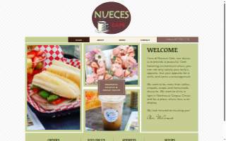 Nueces Cafe website