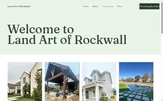 Land Art of Rockwall website