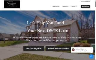 Life Changing Lending website
