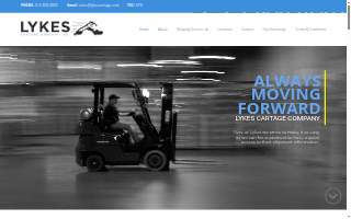 Lykes Cartage Company website