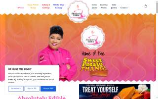 Absolutely Edible Cakes & Catering website