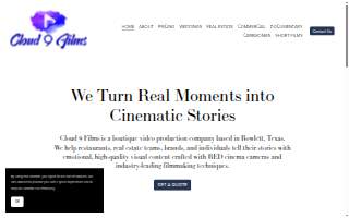 Cloud 9 Films website