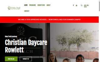 Oaks Trail Academy website
