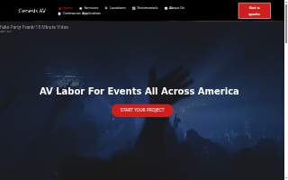 Genesis AV Crewing website