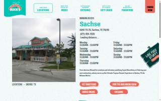 Bahama Buck's - Sachse website
