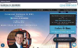 Law Offices of Randall B. Isenberg website
