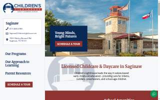 Children's Lighthouse of Saginaw website