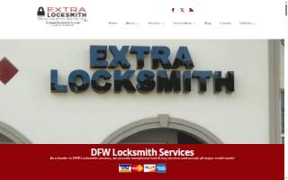 Extra Locksmith website