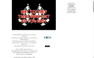 Indy Tax Prep website
