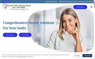 Concho Valley Family Dental; Dr. Jay E. Fandel, DMD website