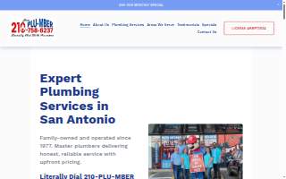 210-Plumber website