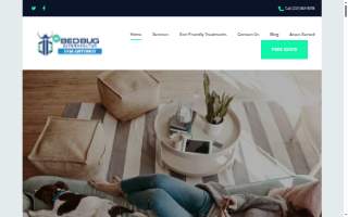 A1 Bed Bug Exterminator website