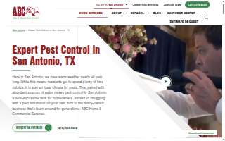 ABC Home & Commercial Services of San Antonio website