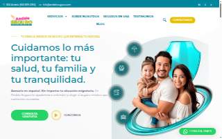 Andale Seguro website