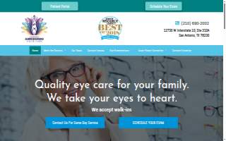 Arredondo Vision Care: Dr. Annela Arredondo & Associates, PA website