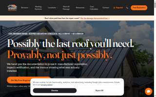 Atrium Roofing website