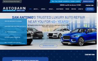 Autobahn Automotive website