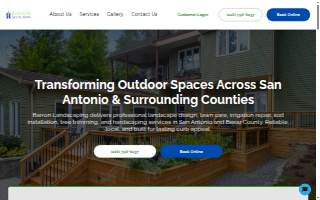 Barron Landscaping website