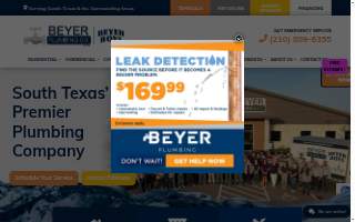 Beyer Plumbing Company website