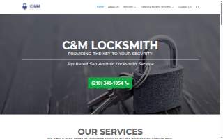 C & M Locksmith website