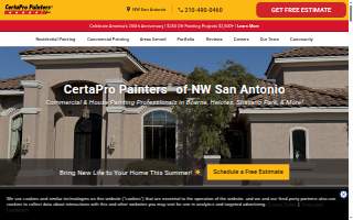 CertaPro Painters of NW San Antonio website