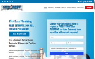 City Base Plumbing website