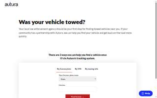 City of San Antonio Vehicle Impound Facility website