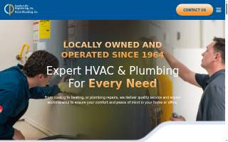 Comfort-Air Engineering & Primo Plumbing website