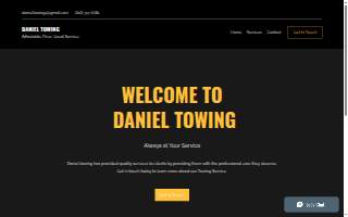 Daniel Towing website