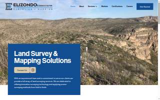 Elizondo & Associates Surveying & Mapping website
