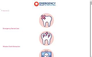 Emergency Dentist of San Antonio website