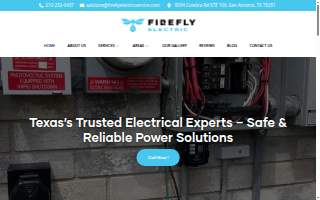 Firefly Electric Service website
