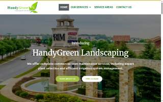 HandyGreen Landscaping website