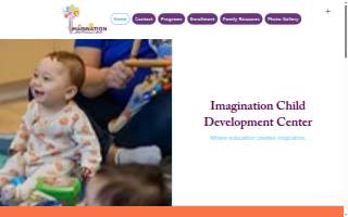 Imagination Child Development Center 1 website