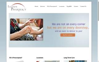 Legends Pharmacy website
