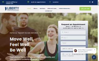 Liberty Rehabilitation Specialists - North Central San Antonio website