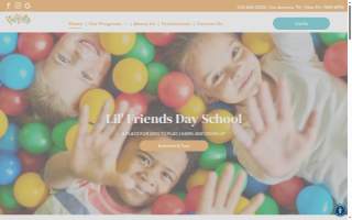 Lil' Friends Day School website