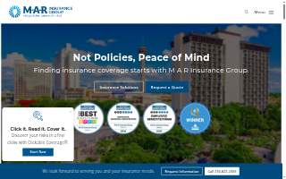M-A-R Insurance Group website