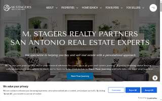 M. Stagers Realty Partners website