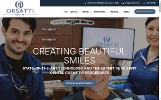 Orsatti Dental website