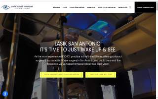 Parkhurst NuVision LASIK Eye Surgery - San Antonio Office website