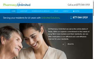 Pharmacy Unlimited website