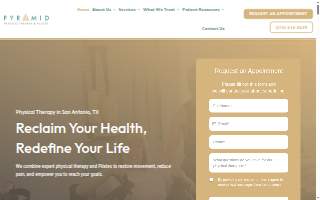 Pyramid Physical Therapy & Pilates - San Antonio website