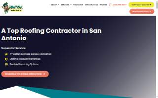 Rox Roofing website