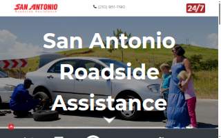 San Antonio Roadside Assistance website