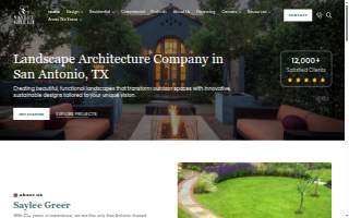 Saylee Greer Landscape Architecture website