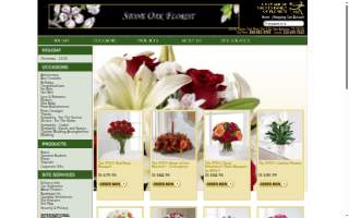 Stone Oak Florist website
